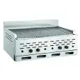 GRILLE PIERRE DE LAVE - MOD. 2100/R2B - VERSION DE COMPTOIR  - PUISSANCE Kw/h 22,52 - ALIMENTATION MÉTHANE - GPL - DIM. cm L 89 x P 70 x h 37 - NORME CE