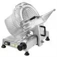 TRANCHEUSE À GRAVITÉ - Mod HBS250 - Lame en acier inoxydable ø 250 - Largeur max de coupe mm L 140 x P 155 - Aiguiseur fixe - Alimentation monophasée 230V/1/50Hz