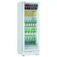 Présentoir réfrigéré pour boissons avec capacité Lt 360 et température de 0 à +10 °C Klimaitalia ICOOL 401 WHT
