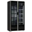 Présentoir réfrigéré pour boissons avec capacité Lt 1200 et température de -1 à +4 °C Klimaitalia LUNA 1270 BLACK
