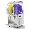 MACHINE PROFESSIONNELLE À GRANITA MÉCANIQUE - MOD. IP2 Meccanica - 2 CUVES - 1 COMPRESSEUR - CAPACITÉ 11+11 L - Dim. L 40 x P 58 x h 87 cm - NORME CE