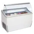 VITRINE À GLACES - MOD. VETRINA J 7 EXTRA - CAPACITÉ 317 L - TEMPÉRATURE -15°/-20°C - Dim. L 134,1 x P 72,3 x h 125,3 cm - Norme CE
