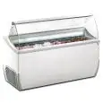VITRINE À GLACES - MOD. VETRINA J 9 EXTRA - CAPACITÉ 423 L - TEMPÉRATURE -15°/-20°C - Dim. L 165,6 x P 72,3 x h 125,3 cm - Norme CE
