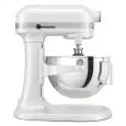 BATTEUR MÉLANGEUR PLANÉTAIRE KITCHENAID - Mod K55W Heavy Duty Blanc - Structure en métal - 1 bol lt 5,2 - Puissance 375 W - Alimentation monophasée 220-240V - Dimensions cm L 28,7 x P 37,1 x H 41,9