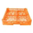 PANIER CLASSIQUE ÉQUIPÉ DE 4 COMPARTIMENTS CARRÉS POUR VERRES- MOD. KIT1/2X2 - DIM. PANIER 50 x  50  cm cm - MESURES COMPARTIMENTS INTÉRIEURES 22,6   22,6 cmcm - HAUTEUR VERRE 0 À 6,5 cm - NORME CE