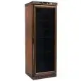 CAVE À VINS RÉFRIGÉRÉE EN BOIS - Mod. KL2791 - STATIQUE - Température +2°/+8°C - Capacité Lt. 310 - Monophase 230V/1/50Hz - Puissance W 185 - Dim. 64 x61 xh186 cm - Poids 130 Kg