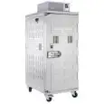 CONTENEUR ISOTHERME ,OUVERTURE FRONTALE - MOD. KOALA 1000 ROUES - AVEC ROUES - RÉGLAGE DE LA TEMPÉRATURE DE  -18°/+10° C - THERMOSTAT NUMÉRIQUE PROGRAMMABLE - GROUPE FRIGO VENTILÉ  ,TRÈS BASSE CONSOMMATION  - FERMETURE AVEC CADENAS - POUR LE TRANSPORT DES