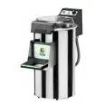 LAVE MOULES Mod. LCN10 - Capacité charge kg 6-10 - Production horaire kg/h 120 - (Équipé d' un disque pour moules) - Alimentation Monophasé ou triphasé - Puissance hp 0,75 / 550W - Norme CE