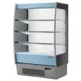 PRÉSENTOIR MURAL RÉFRIGÉRÉ - MOD. LIDO SL - POUR CHARCUTERIE ET LAITAGES - VENTILÉ - TEMPÉRATURE MINIMALE DE SERVICE °C +3/+5 - SELF SERVICE - MODULAIRE- NORME CE