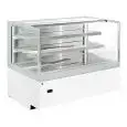 Écran mural réfrigéré - Mod LILIUM GRAB&GO SELF H 1155 - Refroidissement ventilé - Température +2°C à +6°C (étagère d'exposition) et +4°C à +8°C (sur les étagères)