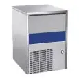 Machine à glaçons cubes pleins - Code OER 45 - Capacité de la cuve Kg 15 - Production avec moteur à condensation à air jusqu'à kg 45-24 h - Production avec moteur à condensation à eau jusqu'à kg 45-24 h - Dimensions cm L 50 x P 60 x H 68,5
