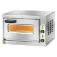 FOUR ÉLECTRIQUE A PIZZA - Mod MICROV22C - 1 chambre - Plan de cuisson en pierre réfractaire - Dimensions chambre cm L 40,5 x P 40,5 x H 22 - N pizzas 1 (Ø cm 33) - Puissance 2,2 kW - Monophasé