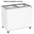MEUBLE COFFRE RÉFRIGÉRÉ - MOD NEO - CLASSE CLIMATIQUE 4 - COUVERCLES COULISSANTES (pleins ou en verre selon le modèle) - TEMPÉRATURE -15°/-23°C