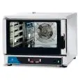 FOUR ÉLECTRIQUE À CONVECTION POUR GASTRONOMIE ET PÂTISSERIE - MOD. FED 4 DIG - CONTRÔLE NUMÉRIQUE - AVEC VAPEUR DIRECT - 9 PROGRAMMES DE CUISSON - ALIMENTATION TRIPHASÉ 400V/3/50Hz - PUISSANCE KW 5,45 - CAPACITÉ : 4 X (GN 1/1 ; 60X40) - DIMENSIONS  Cm L 8