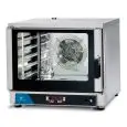 FOUR ÉLECTRIQUE À CONVECTION POUR GASTRONOMIE ET PÂTISSERIE - MOD. FED 5 DIG - CONTRÔLE NUMÉRIQUE - AVEC VAPEUR DIRECT - 9 PROGRAMMES DE CUISSON - ALIMENTATION TRIPHASÉ 400V/3/50Hz - PUISSANCE KW 6,45 - CAPACITÉ : 5 X (GN 1/1 ; 60X40) - DIMENSIONS  Cm L 8