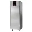 ARMOIRE FRIGO CONGÉLATEUR EN ACIER INOX AISI 304 - FROID VENTILÉ - Mod CH07RMPLMBT - GASTRONORM 2/1 - CAPACITÉ 700 L - 1 PORTE - ARRÊT VENTILATION - TEMPÉRATURE -18° -22°C - Dim L 71 x P 80 x h 210 cm