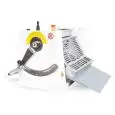 LAMINOIR MANUEL À PÂTISSERIE - DE COMPTOIR - MOD. RO600/150 - SANS TAPIS - ALIMENTATION TRIPHASÉE 400V/3/50Hz - Norme CE