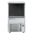 MACHINE À GLAÇONS CREUX - Cod. PS 32 - CAPACITÉ BAC 12 Kg - PRODUCTION AVEC MOTEUR À AIR JUSQU’À 32 kg/24h - PRODUCTION AVEC MOTEUR À EAU JUSQU’À 34 kg/24h - Dim. L 40,1 x P 50,6 x H 69,8 cm - Norme CE