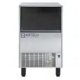 MACHINE À GLAÇONS CREUX - Cod. PS 62 - CAPACITÉ BAC 30 Kg - PRODUCTION AVEC MOTEUR À AIR JUSQU’À 55 kg/24h - PRODUCTION AVEC MOTEUR À EAU JUSQU’À 60 kg/24h - Dim. L 59,3 x P 55,7 x H 93,4 cm - Norme CE