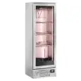 Armoire de maturation de la viande - Mod QM 368 - Gestion de l'humidité - Température +2°/+10°C - Capacité Lt 293 - 1 porte vitrée - Dimensions cm L 60 x P 55,8 x 182 H