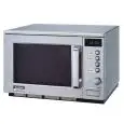 Four à micro-ondes en acier inoxydable avec commandes mécaniques - Mod R23AM - Capacité de la chambre de cuisson 20 lt - Puissance de sortie W 1900 - Alimentation 230V monophasé