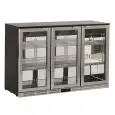 FRIGO DE BAR - Mod. U298ZJ - TEMPÉRATURE +0°/+10°C - Capacité: 340 L - Alimentation MONOPHASÉE 220-240 V/1 - Puissance: 220 W - Dimensions L 135 x P 53 x h 89,6 cm - Poids 79 kg
