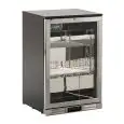 FRIGO DE BAR - Mod. U98ZJ - Température: +0°/+10°C - Capacité: 136 L - Alimentation MONOPHASÉE 220-240 V/1 - Puissance: 160 W - Dimensions L 60 x P 53 x h 89,6 cm - Poids 37 kg