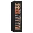Vitrine réfrigéré pour vin avec capacité Lt 385 et température +2° / +12 ° C / +12° / +20 ° C Klimaitalia UY 105 2VD