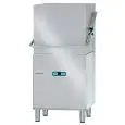 LAVE ASSIETTES À CAPOT ÉLECTRONIQUE EN ACIER INOX - MOD. SM150E - VOLTAGE TRIPHASE - CONTRÔLE DE LAVAGE ÉLECTRONIQUE - HAUTEUR MAX PASSAGE INTÉRIEUR 32 cm - PANIER  60x50 cm  - CYCLE (sec) 60/90/120/240 - DOSEUR POUR DÉTERGENT ET LIQUIDE DE RINÇAGE - SYST