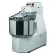 PÉTRIN À SPIRALE TÊTE FIXE mod SP 60 - Alimentation V 400 triphasé - 2 vitesses - Capacité de la cuve Lt 85 - Poids de la pâte 215 kg - Puissance de 1,5/3 kW - Norme CE