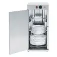 CHAUFFE-ASSIETTES 1 PORTE À BATTANT - Mod SPA60 - Monophasé 230V - Puissance absorbée 750 W - Dimensions cm L 39,6 x P 40,2 x 86,5 h - Norme CE