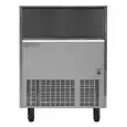MACHINE À GLAÇONS PLEINS AVEC SYSTÈME À ASPERSION - Cod. SS 135 - TYPE DE GLAÇON M/L - GLAÇON 22/40 g - PRODUCTION AVEC MOTEUR À AIR JUSQU’À 134 kg/24h - PRODUCTION AVEC MOTEUR À EAU JUSQU’À 136 kg/24h - Dim. cm L 93 x P 56,5 x H 91,5 - Norme CE
