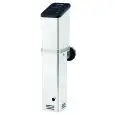 THERMOPLONGEUR - Mod SV130 - Structure en acier inoxydable - Capacité Lt 20 ÷ 30 - Alimentation monophasée - Puissance W 1500 - Dimensions cm L 7,1 x P 14,6 x H 34
