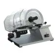 TRANCHEUSE À GRAVITE'  mod. TOP 275 - Norme CE - RoHS - Lame Ø 275 en acier chromé antiadhésive avec rainures spéciale - Coupe utile mm  215 x 175 - Équipement standard: Aiguiseur