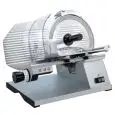 TRANCHEUSE À GRAVITE'  mod. TOP 300 - Norme CE - RoHS - Lame Ø 300 en acier chromé antiadhésive avec rainures spéciale - Coupe utile mm  260 x 205 - Aiguiseur fixe