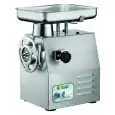 HACHOIR PROFESSIONNEL À VIANDE 22 RGE (groupe broyage extractible) - Groupe de broyage en acier inoxydable - Puissance de 1,5 chevaux - 1100 W 230/400 V Triphasé - Production horaire de 200 à 300 kg/h
