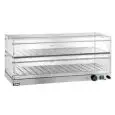 VITRINECHAUFFANT - MOD. VBR47 - Structure en acier inox - N. 2 Niveaux - Thermostate +30° /+90° C - Voltage V230 50/60 Hz