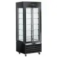 VITRINE RÉFRIGÉRÉE POUR PÂTISSERIE - Mod. VRP 404B - INDUSTRIE 4.0 - RÉFRIGÉRATION VENTILÉE - CAPACITÉ Lt 440 - TEMPÉRATURE -2º/+10ºC - Dim. cm L 70 x P 65 x h 190 - Norme CE