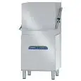 LAVE VAISSELLES ET LAVE ASSIETTES PROFESSIONNEL À CAPOT ÉLECTRONIQUE EN ACIER INOX - MOD. 150AL - AVEC POMPE DE VIDANGE - VOLTAGE TRIPHASE - CONTRÔLE DE LAVAGE ÉLECTRONIQUE - HAUTEUR MAX PASSAGE INTÉRIEUR  40 cm  - PANIER  60x50 cm  - CYCLE (sec) 60/90/12