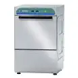 LAVE VERRES ÉLECTRONIQUE EN ACIER INOX - MOD. 25AL - VOLTAGE MONOPHASE - CONTRÔLE DE LAVAGE ÉLECTRONIQUE - HAUTEUR MAX PASSAGE INTÉRIEUR 24 cm - PANIER CARRÉ 35x35 cm - CYCLE (sec) 90/120/150/180 - DOSEUR POUR DÉTERGENT ET LIQUIDE DE RINÇAGE - Dim. Totale