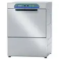 LAVE USTENSILES ÉLECTRONIQUE EN ACIER INOX - MOD. 84AL - AVEC POMPE DE VIDANGE - VOLTAGE TRIPHASE - CONTRÔLE DE LAVAGE ÉLECTRONIQUE - HAUTEUR MAX PASSAGE INTÉRIEUR 34 cm - PANIER  60x50 cm  - CYCLE (sec) 90/120/150/180 - DOSEUR POUR DÉTERGENT ET LIQUIDE D