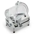 TRANCHEUSE  AUTOMATIQUE - MOD. 26465D5H23 ZAFFIRA 350 MN - lame Ø mm. 350 - Épaisseur coupe mm. 23 - MONOPHASÉ  230/50/1 - dim. Cm. L 69 x P 57,5 x h 57,5 - Norme CE