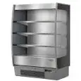 PRÉSENTOIR MURAL RÉFRIGÉRÉ - MOD. LIDO SL INOX - POUR CHARCUTERIE ET LAITAGES - VENTILÉ - TEMPÉRATURE MINIMALE DE SERVICE °C +3/+5 - SELF SERVICE - MODULAIRE- NORME CE