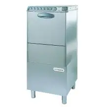 LAVE VAISSELLE PROFESSIONNEL mod. B 4SA - PASSAGE UTILE HAUTEUR MAXIMUM cm 37 - PANIER CARRE' cm 50x50 - Cycle 75" / 150" - Dimension totale cm 59,4x63,7x133,3