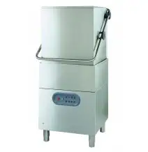 LAVE VAISSELLE PROFESSIONNEL mod. B 6 1P - PASSAGE UTILE HAUTEUR MAXIMUM cm 43 - PANIER CARRE' cm 50x50 - Cycle 90" / 180" - Dimension totale cm 70,4x84,1x147,4